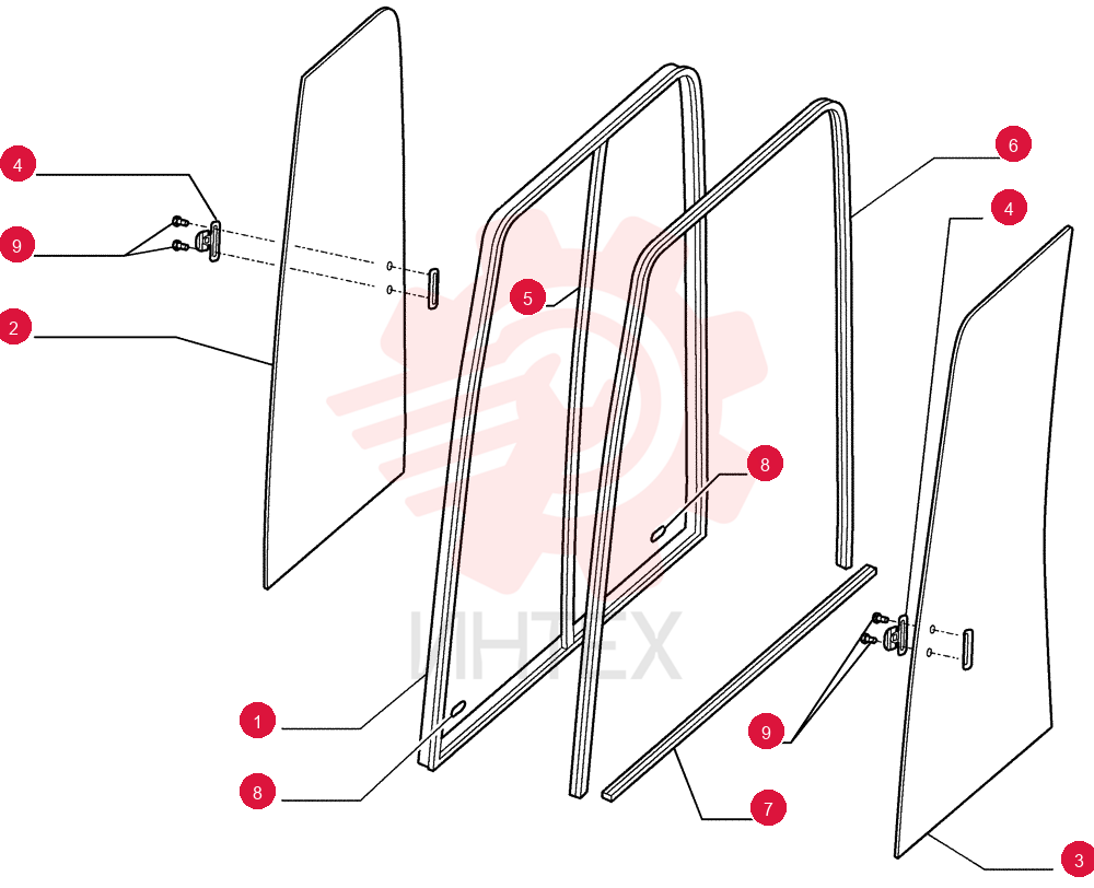 WINDOW FRAME LQ02C01315F1