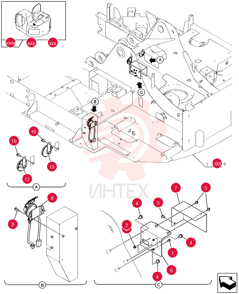 BOLT,M6x20mm - Course Thread