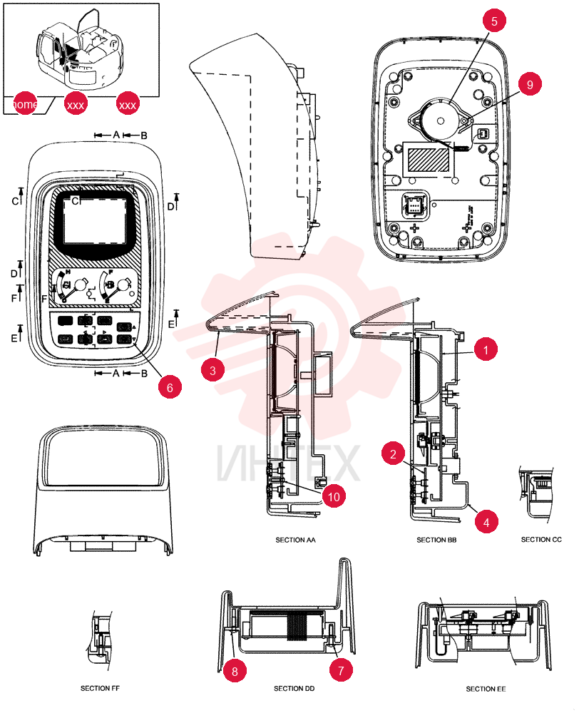 CONTROL MONITOR YN59S00021S001