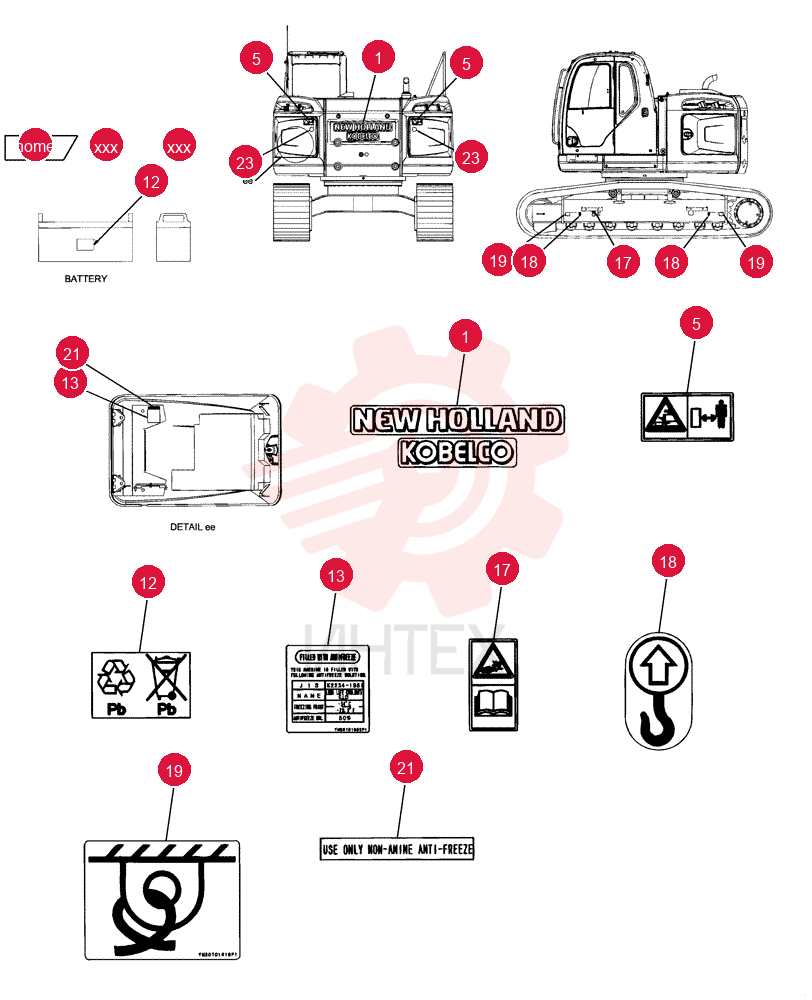 DECAL YY22T00105P1