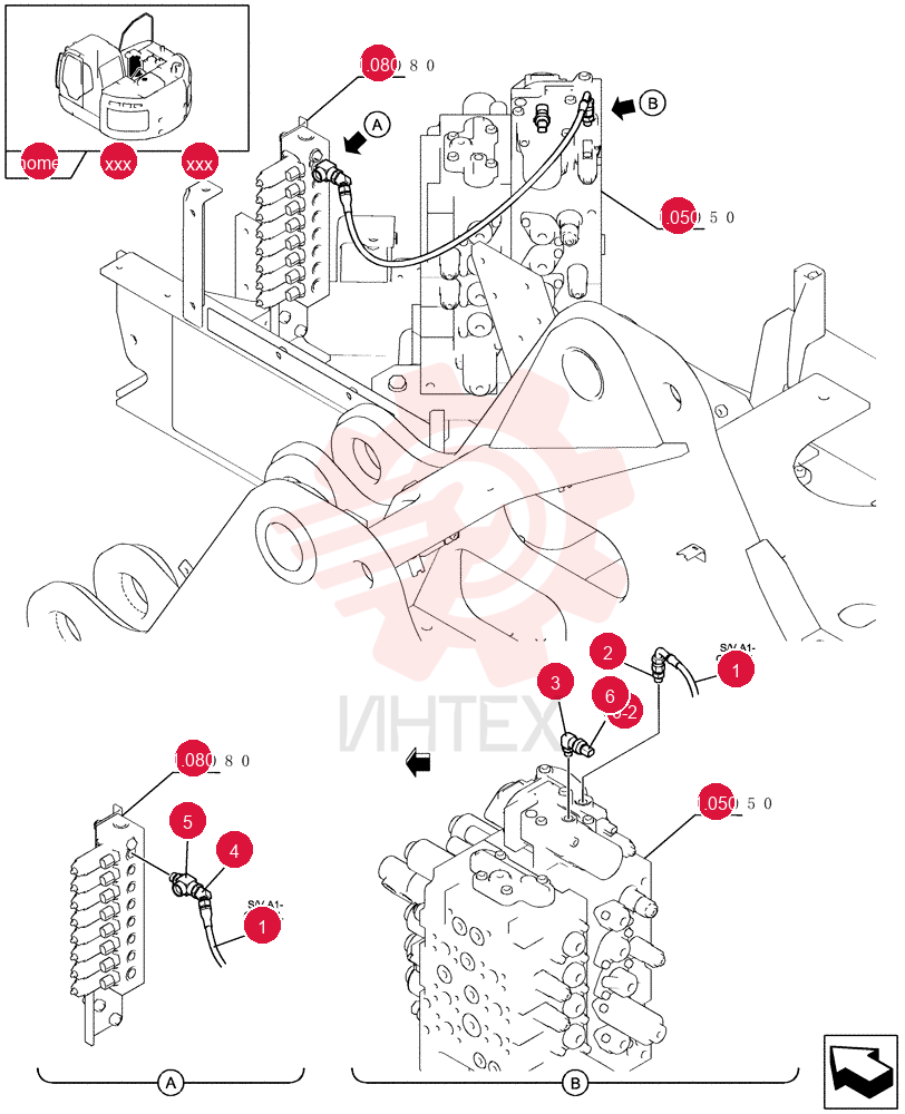 FLEXIBLE HOSE 2444R963D1 (1)