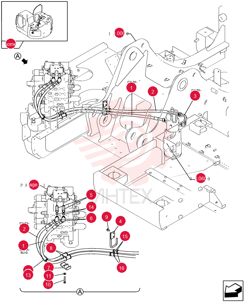HOSE ASSY. YN03H01473D8