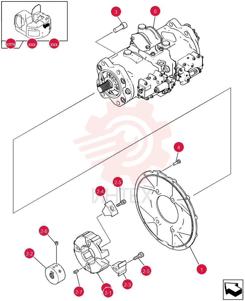 HYDRAULIC PUMP YF10V00007F1