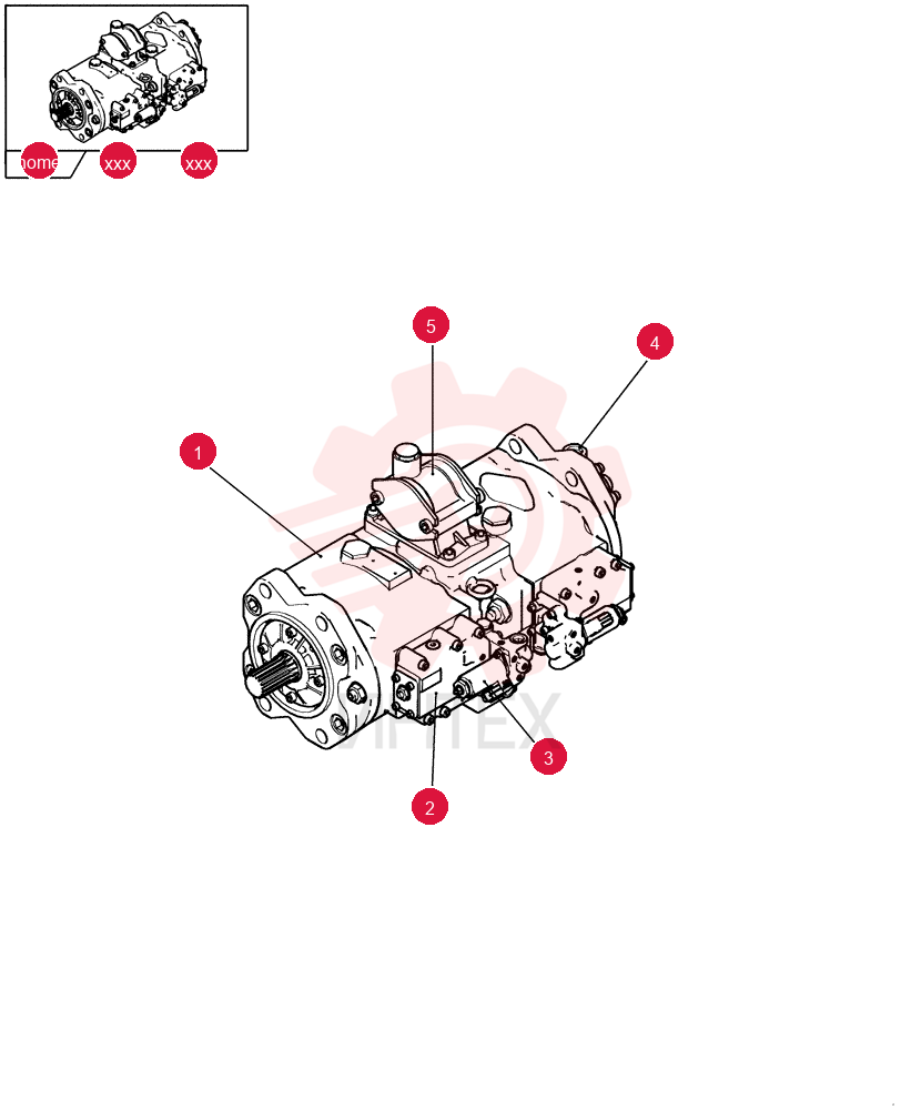 HYDRAULIC PUMP YN10V00043F1 (1)