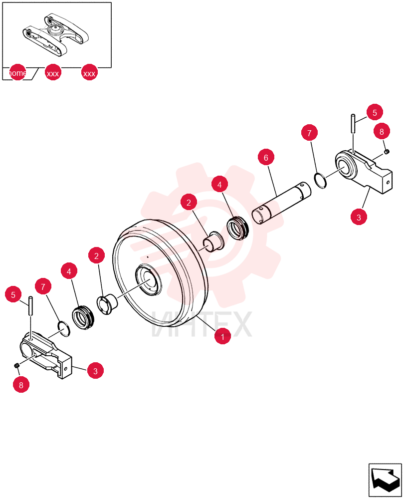 IDLER YN52D01006P1