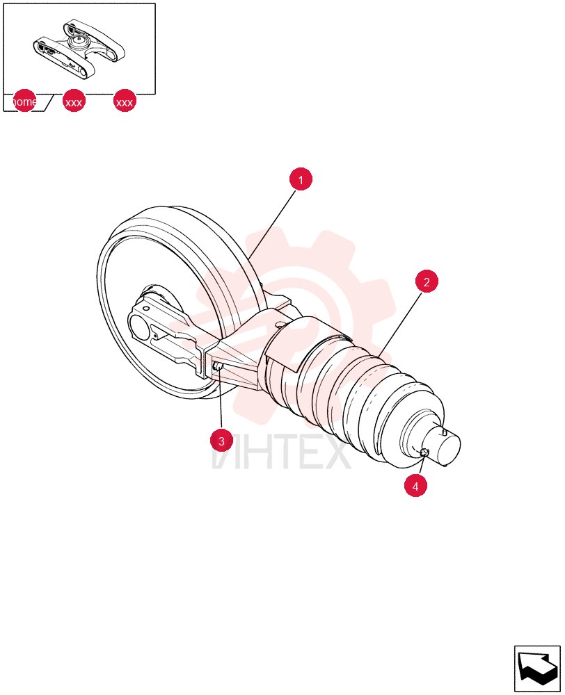 IDLER YN52D00009F1