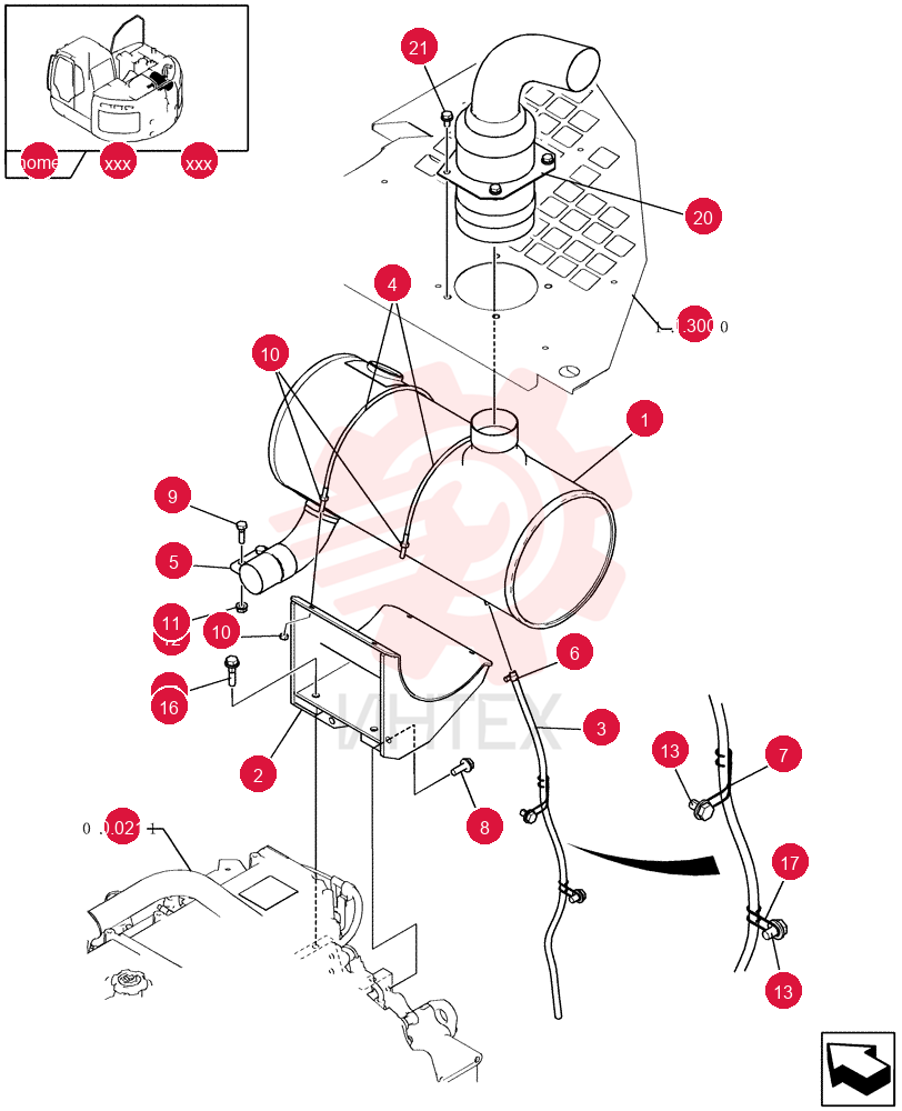 MUFFLER YE12P00004P2