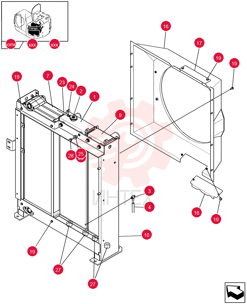 RADIATOR YB05P00019S001