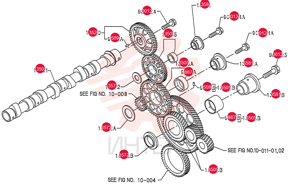 CAMSHAFT VH135011610A