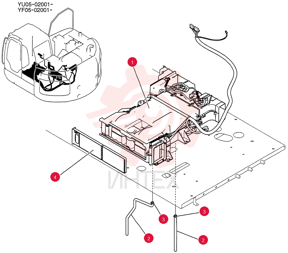 CONDITIONER ASSY, AIR YB20M00011F1