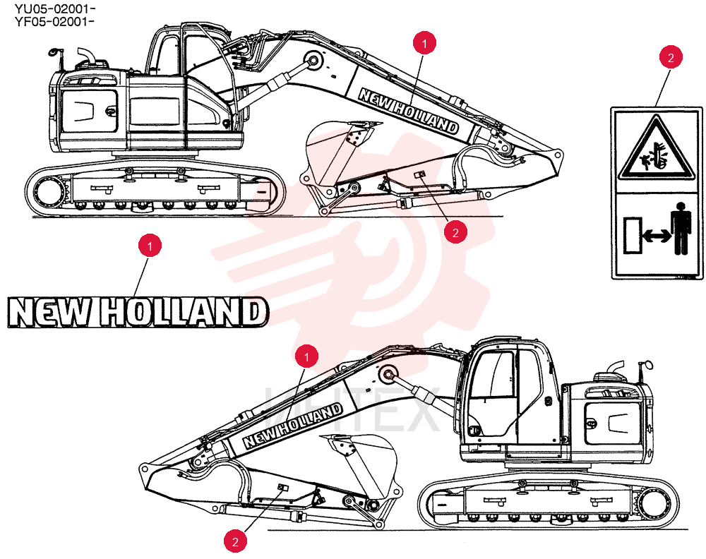 DATA PLAQUE YF22T00058F1