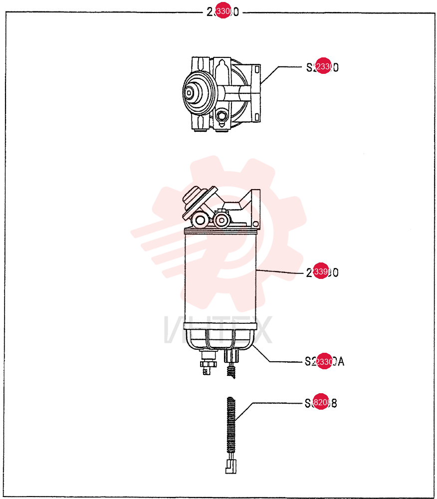 FILTER ASSY VH233002800A