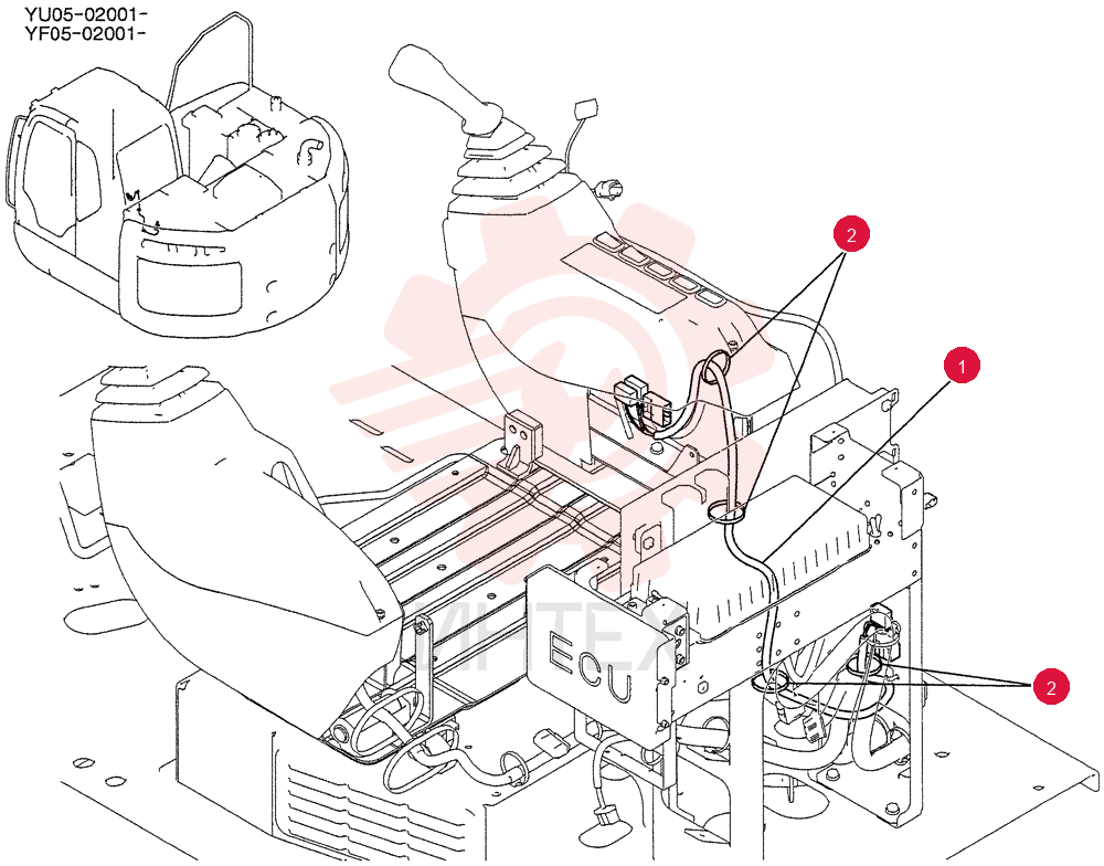 HARNESS ASSY, UPP YB13E00030F1