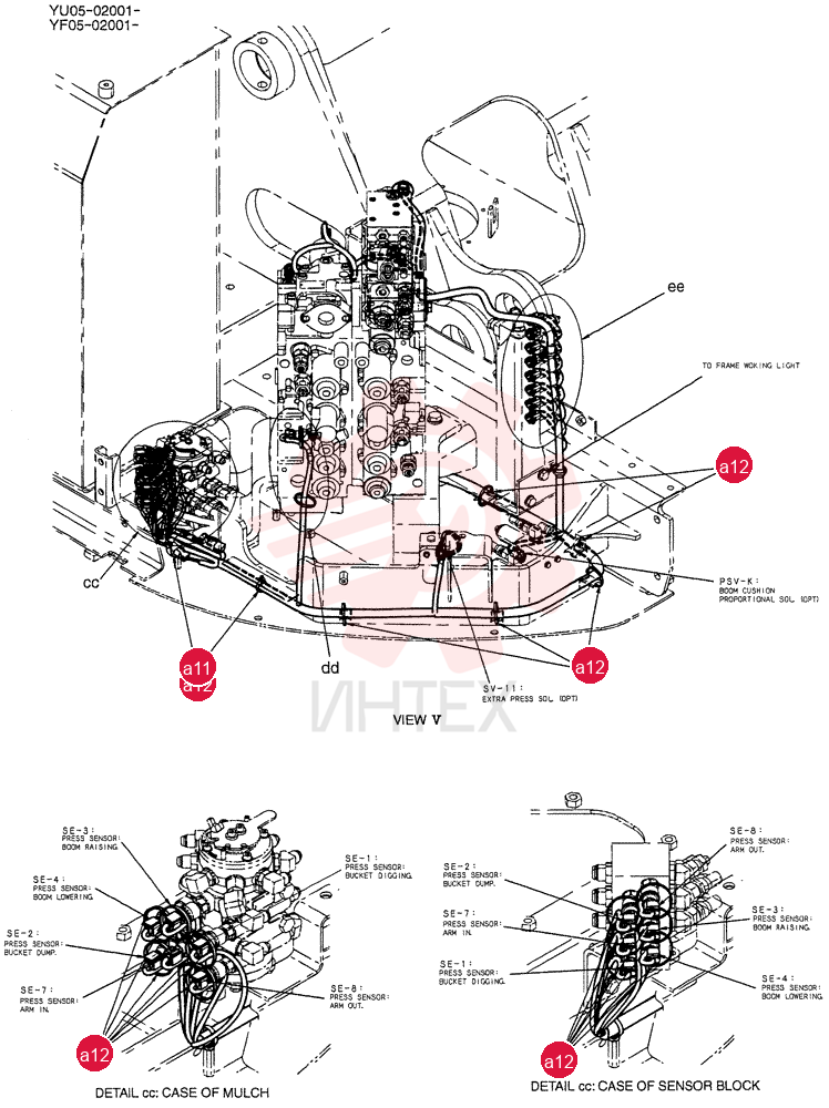 HARNESS ASSY, UPP YB13E00023F1 (3)
