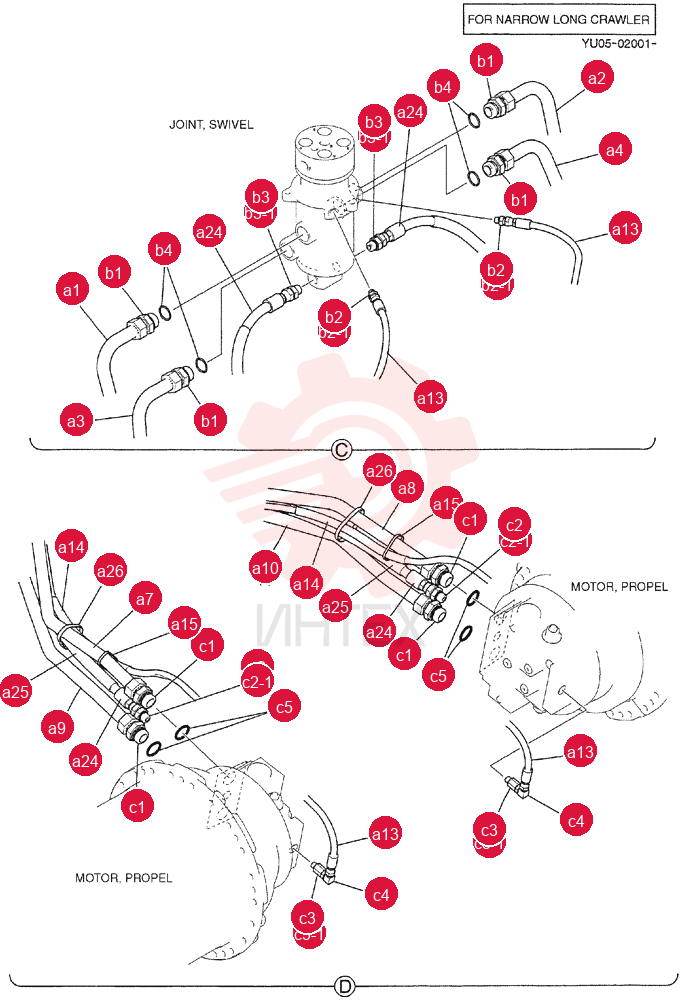 HYD LINES, LOW LQ02H00028F1 (2)