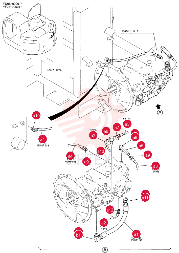CONTROL LINES, PUMP YF06H00015F1