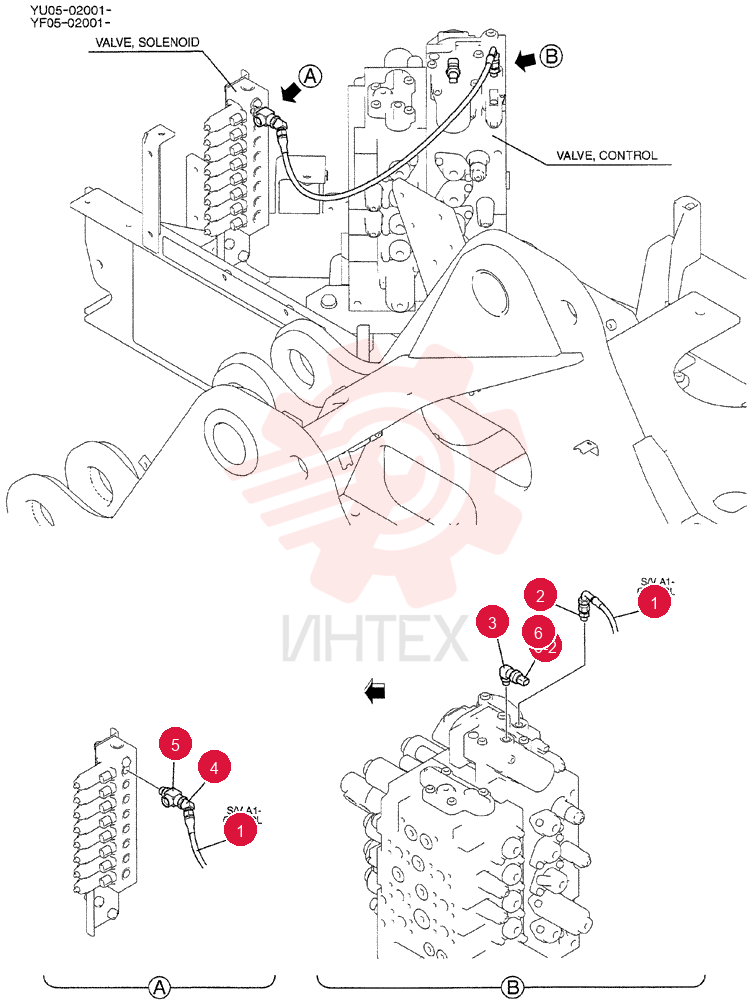 CONTROL LINES, VALVE YF64H00039F1
