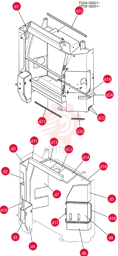 DUCT YF22C01327F1 (1)