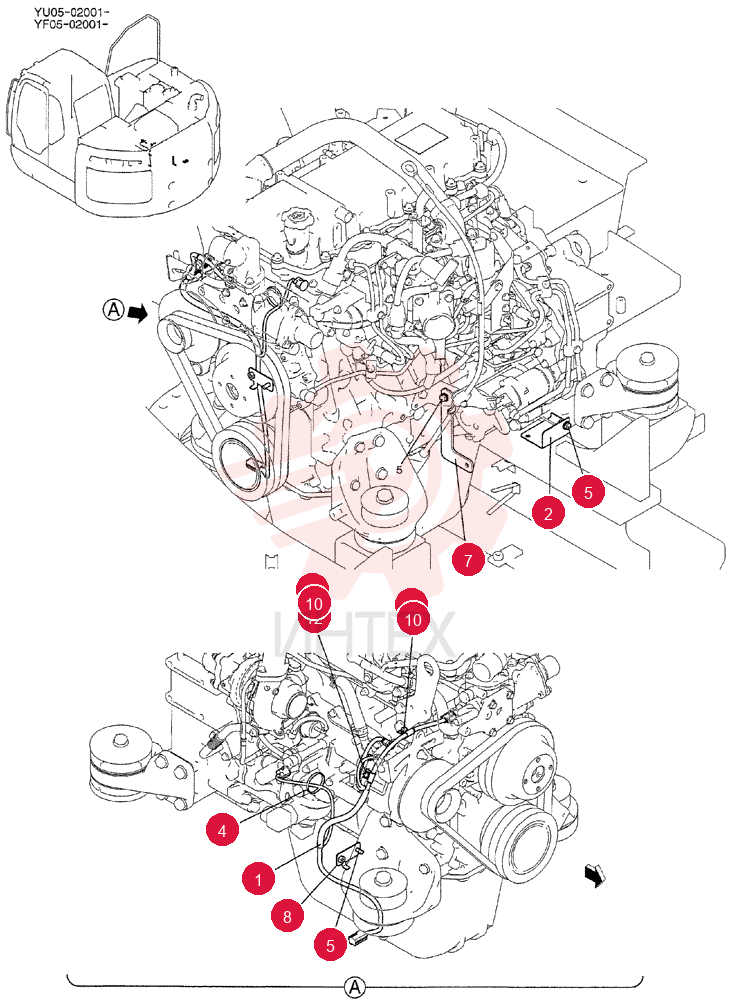 HARNESS ASSY, ENGINE YB16E00002F1