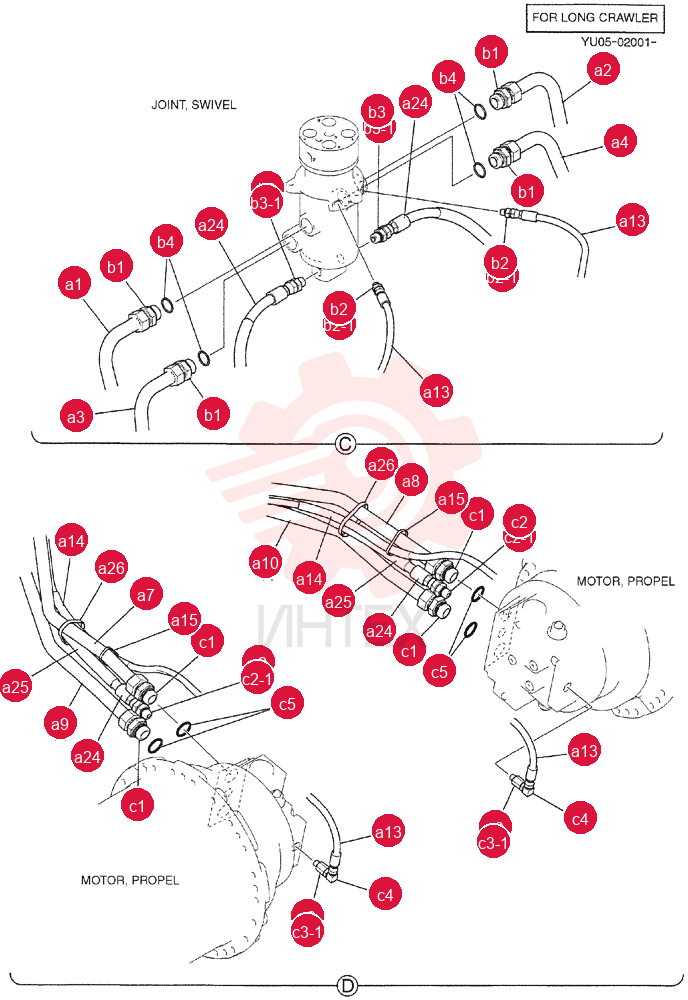 HYD LINES, LOW LQ02H00027F1 (2)