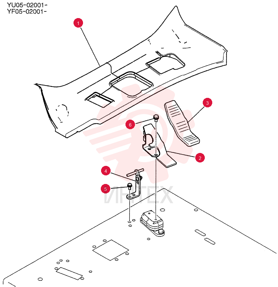 CONTROLS, OPERATORS YB03M00038F1