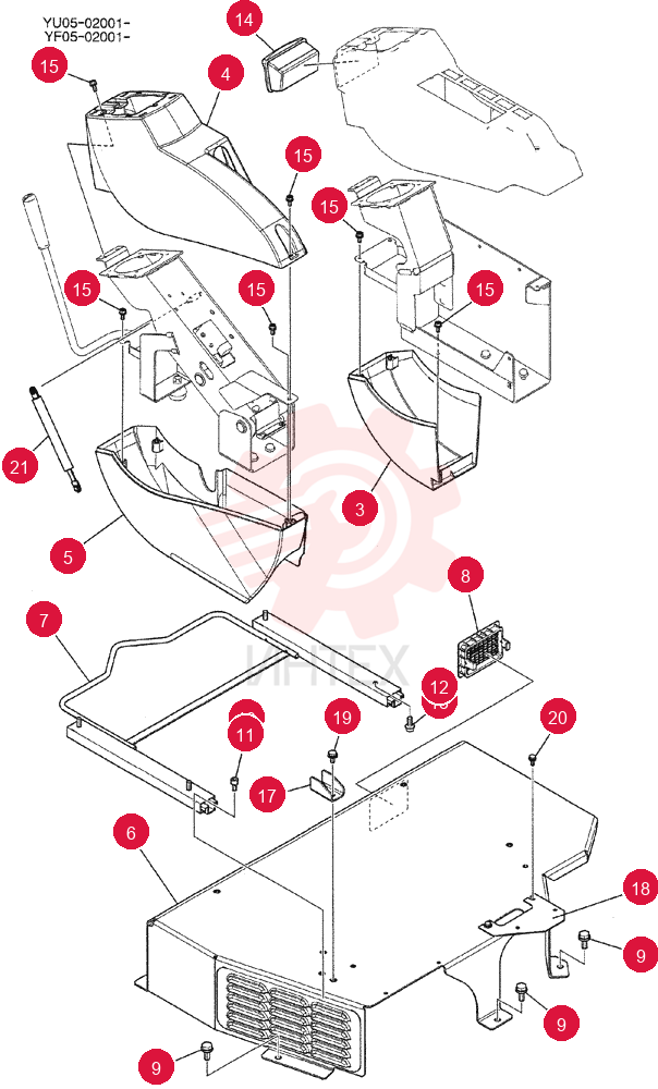 CONTROLS, OPERATORS YB03M00042F1 (2)
