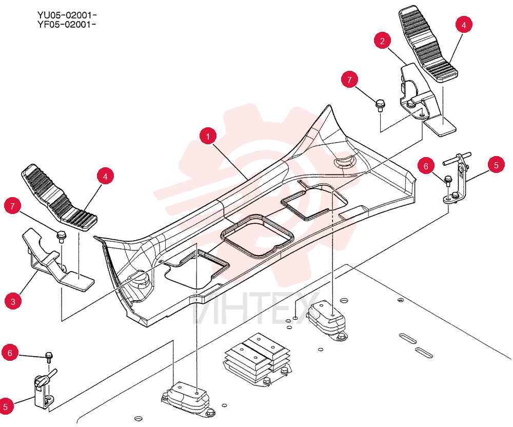 CONTROLS, OPERATORS YB03M00033F1