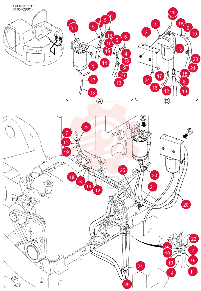 FUEL LINES YF21P00002F1