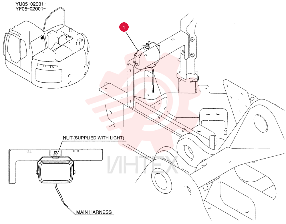 LIGHT INSTAL YB80E00004F1