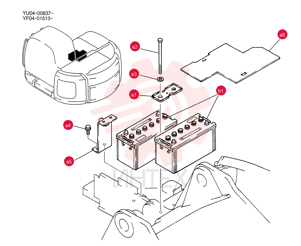 BATTERY INSTAL YN72E00004F1