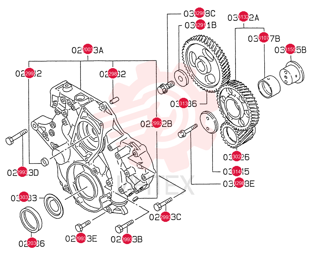 CASE ASSY. VAME440834
