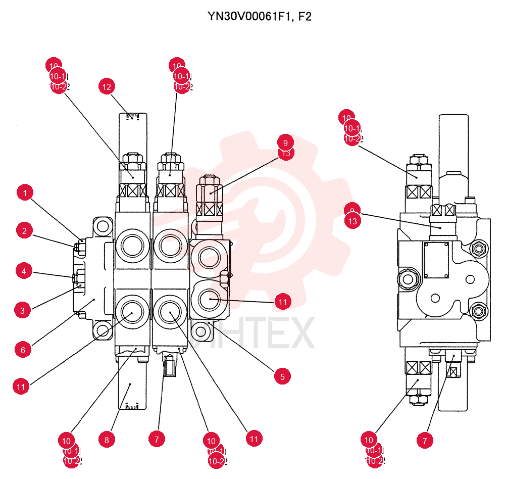 CONTROL VALVE YN30V00061F1