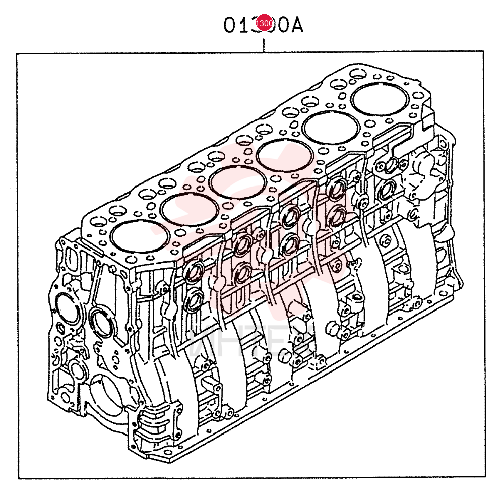 CYLINDER BLOCK VAME996446
