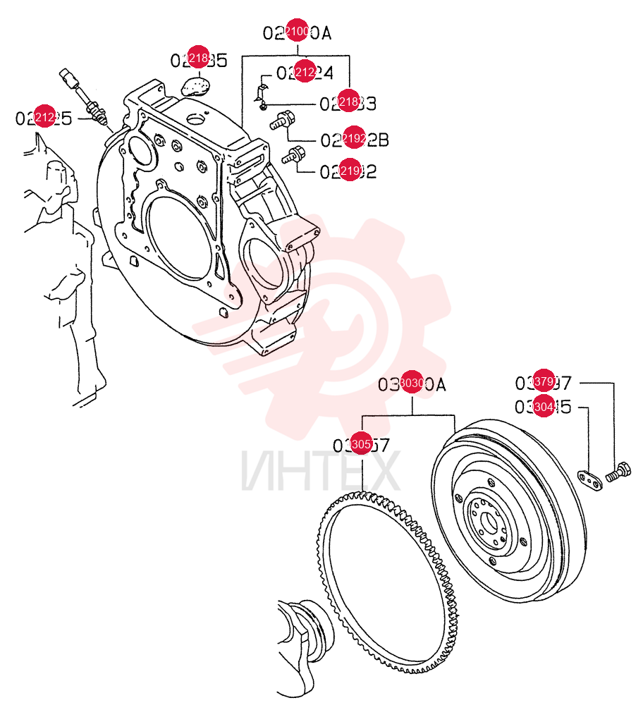 FLYWHEEL VAME088584