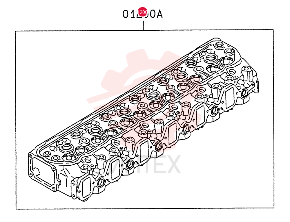 HEAD ASSY.,6 Cylinder