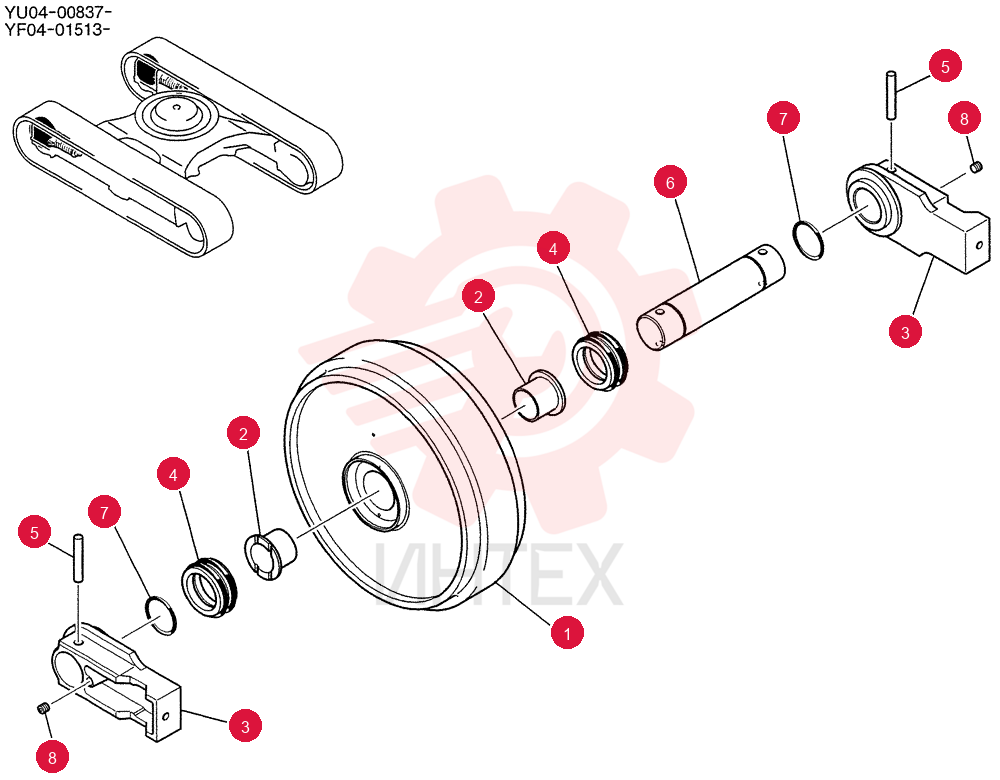 IDLER YN52D00009F1 (2)