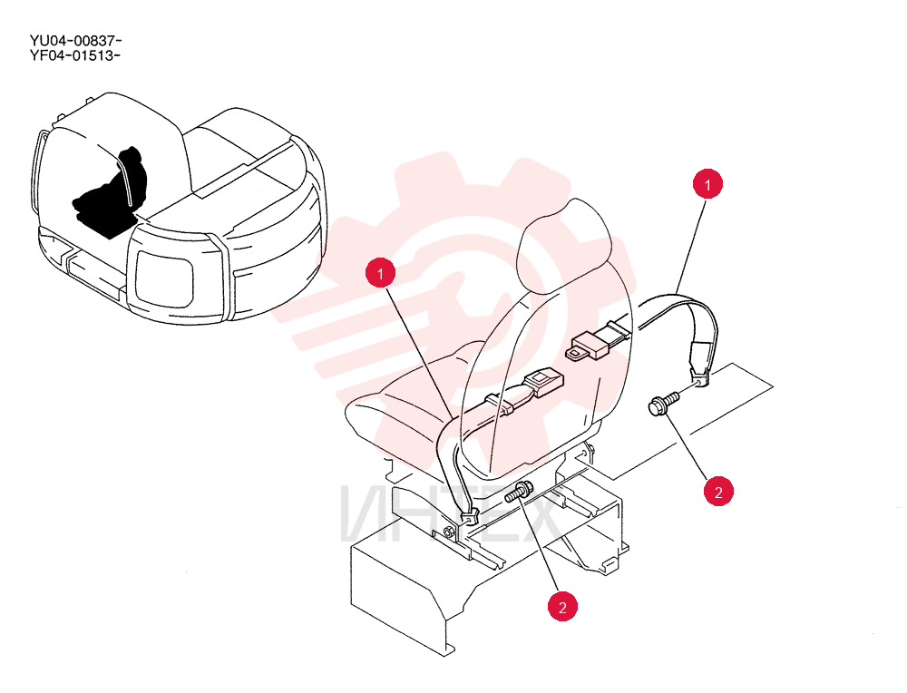 SAFETY BELT YT25M00022F1