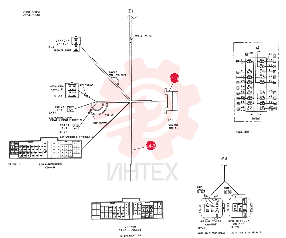 CONTROLLER ASSY, Serial Range: YU04-00837-YU04-00871 YF22E00020F1 (2)