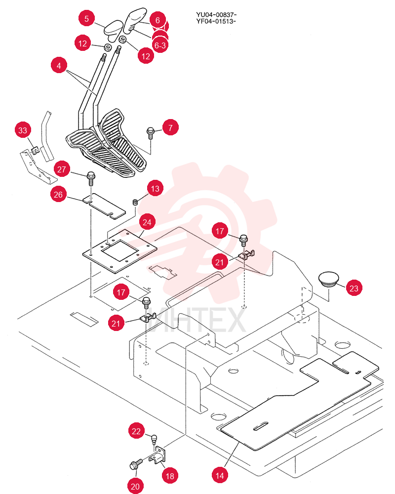 CONTROLS, OPERATORS (STD) YV03M00009F3 (2)