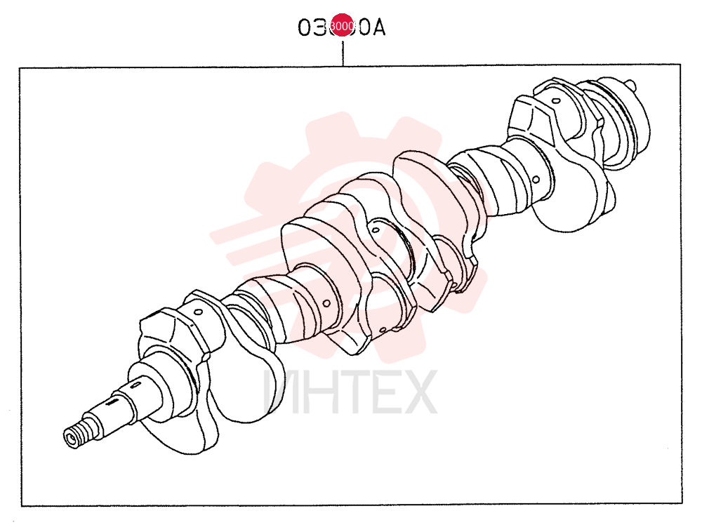 CRANKSHAFT VAME300086