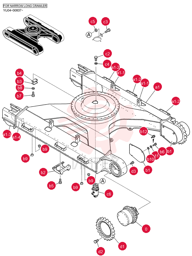 FRAME, LOW YF02F00004P1