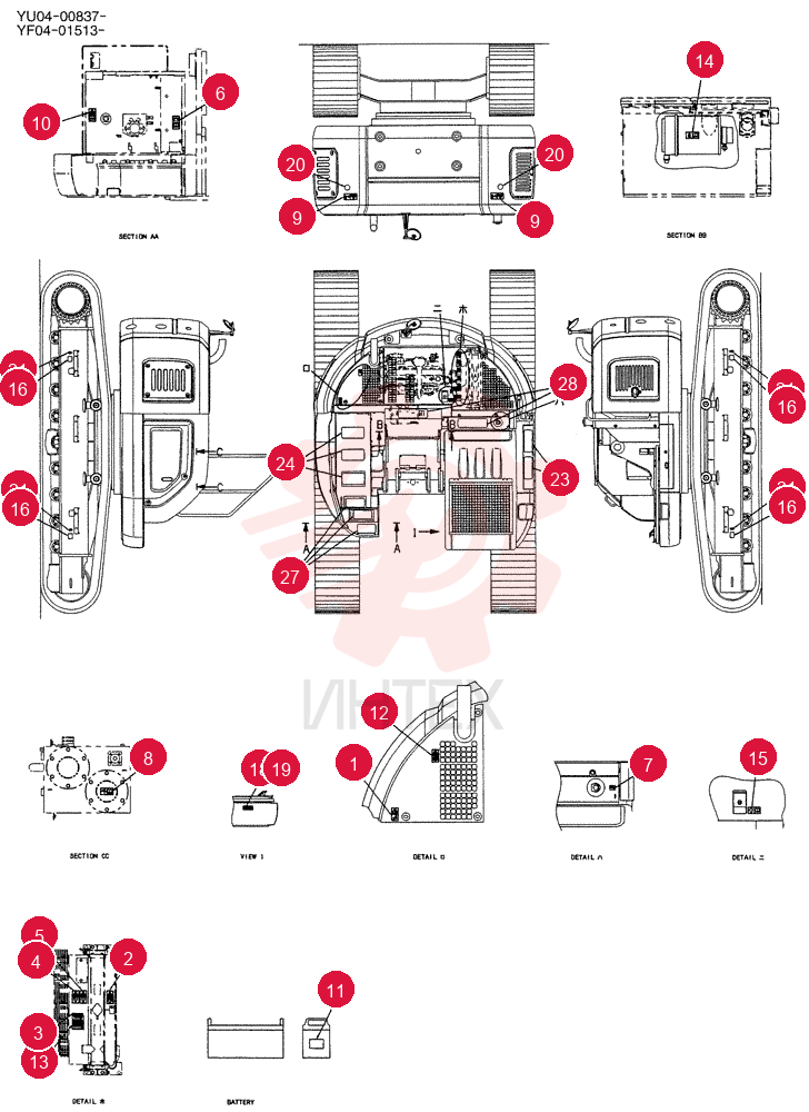 NAME PLATE INSTAL (REQUIRED) YB22T00045F1 (1)
