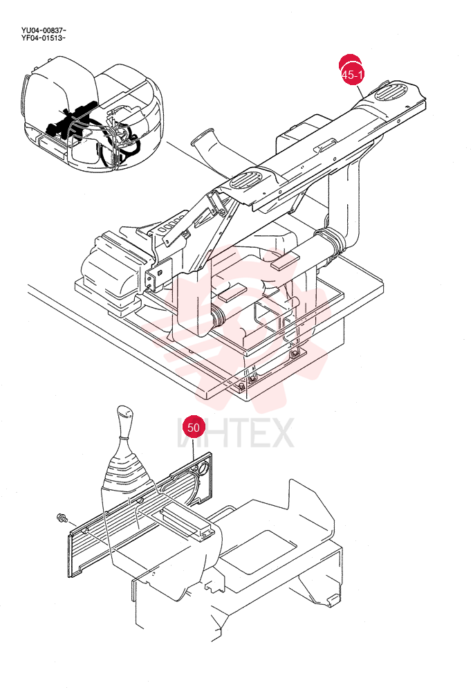 PANEL ASSY, INSTRUMENT (AIR-CON) YT17M00013F8