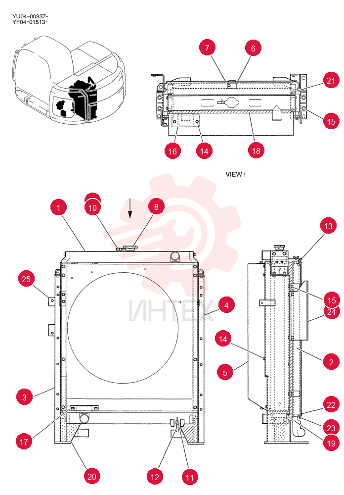 RADIATOR YN05P00035S001