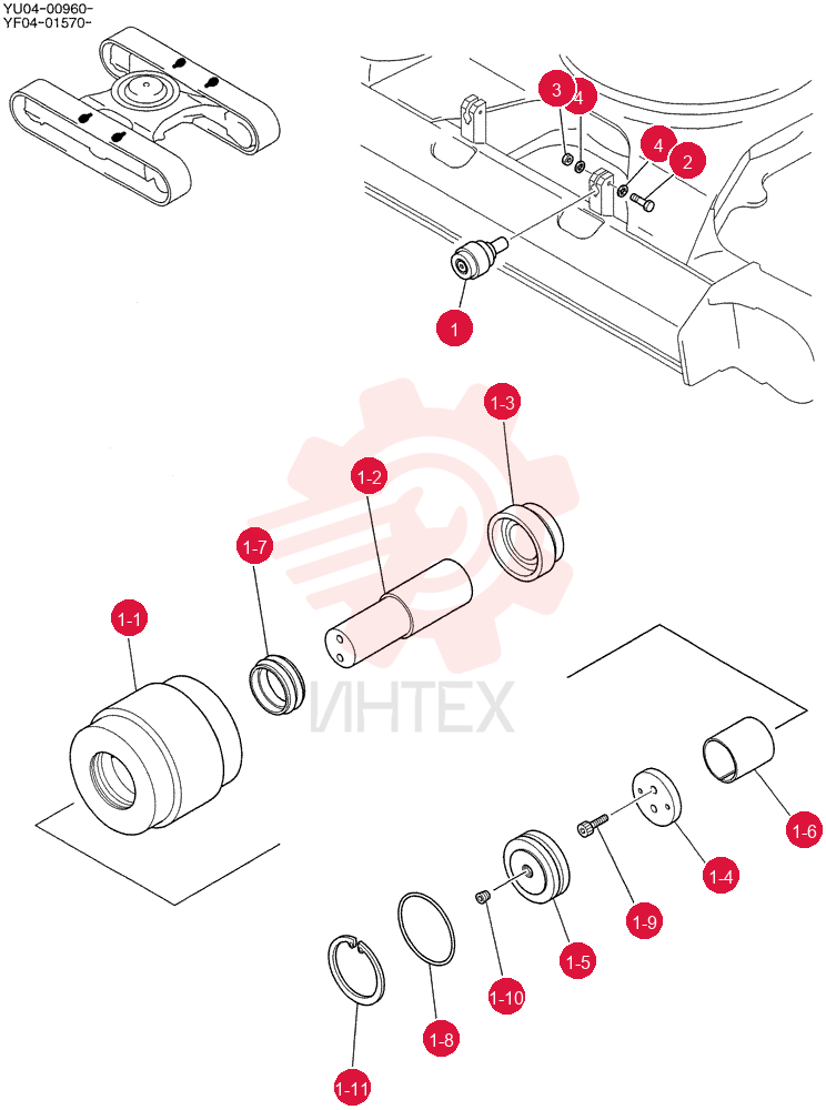 ROLLER ASSY. YN64D00014F1