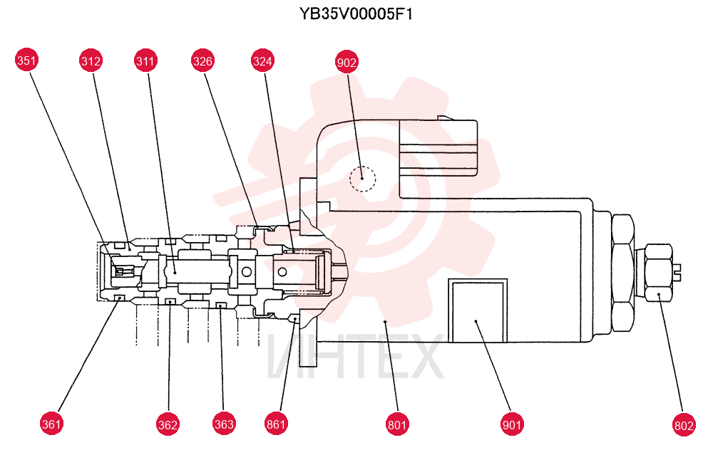 SOLENOID VALVE YB35V00005F1