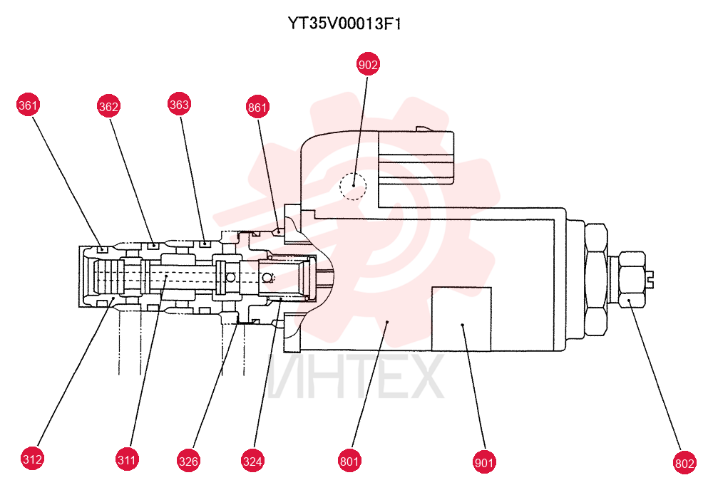 SOLENOID VALVE YT35V00013F1