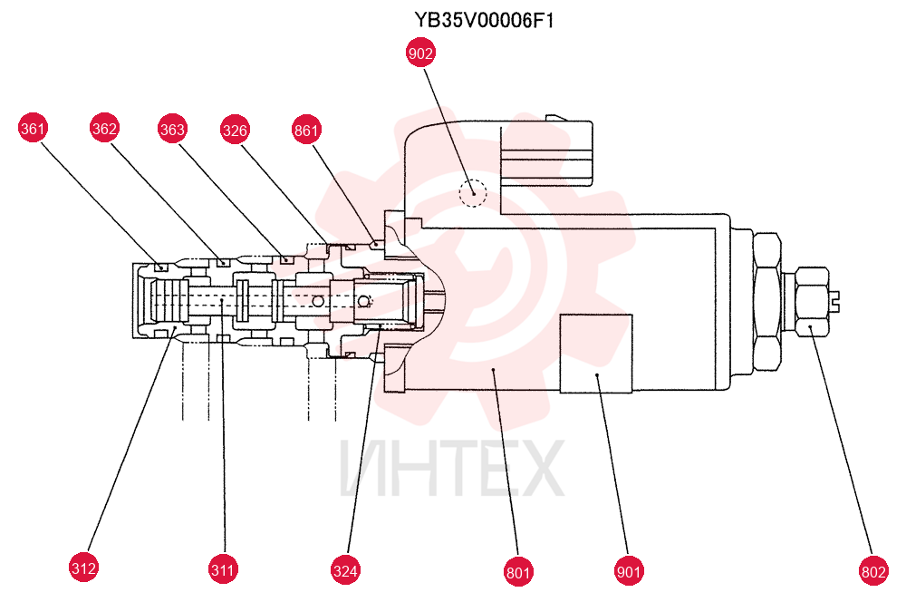 SOLENOID VALVE YB35V00006F1