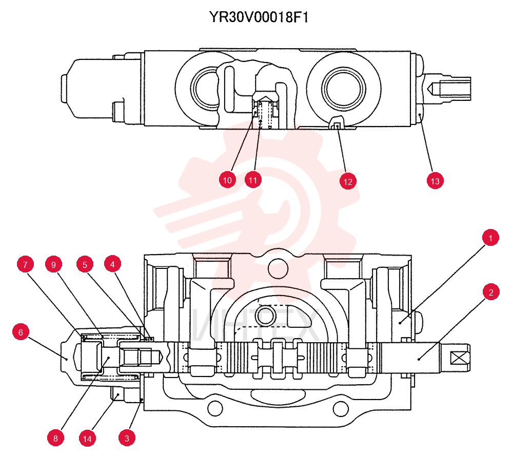 SPOOL YR30V00018F1
