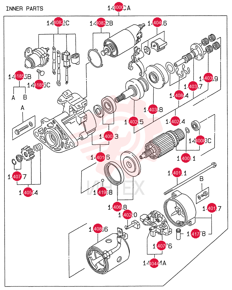 STARTER MOTOR VAME049303 (2)